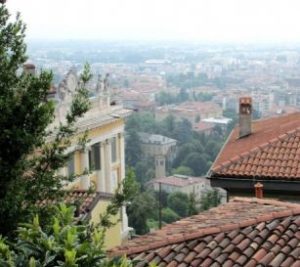 Bergamo Città Alta, Via Mayr, affittasi splendido e panoramico appartamento